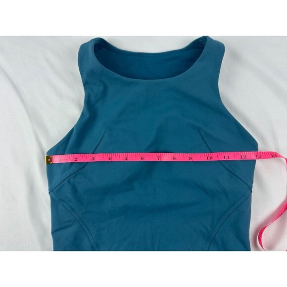 Lululemon Invigorate Training Tank Top Blue Size 4 - Picture 5 of 6